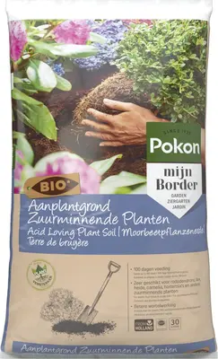 Pokon Bio Aanplantgrond voor Zuurminnende Planten 30L  - afbeelding 1