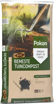 Pokon Bio Bemeste Tuincompost 20 Liter  - afbeelding 6