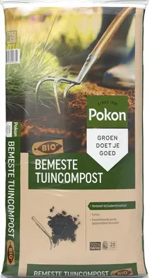 Pokon Bio Bemeste Tuincompost 20 Liter  - afbeelding 4