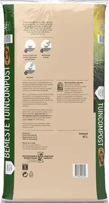 Pokon Bio Bemeste Tuincompost 40L - afbeelding 3