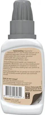 Pokon Bio Cactus & Vetplant Voeding 250ml - afbeelding 3