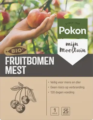 Pokon Bio Fruitbomen Mest 1kg  - afbeelding 2