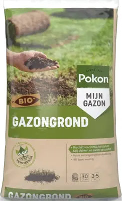 Pokon Bio Gazongrond Turfvrij 30L - afbeelding 4
