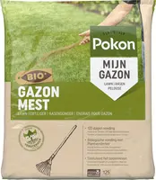 Pokon Bio Gazonmest 8,4kg voor 125m²  - afbeelding 1