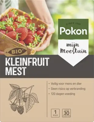 Pokon Bio Kleinfruit Mest 1kg  - afbeelding 2