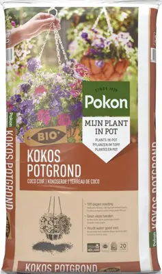 Pokon Bio Kokos Potgrond 20L - afbeelding 1