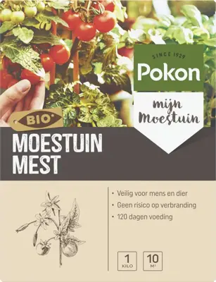 Pokon Bio Moestuin Mest 1kg  - afbeelding 2