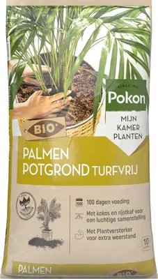 Pokon Bio Palmen Potgrond Turfvrij 10L (RHP) - afbeelding 1