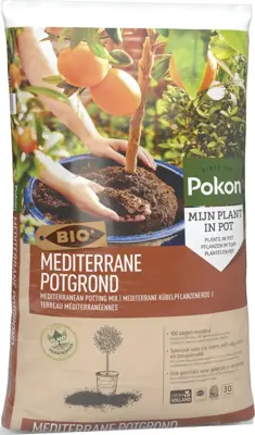 Pokon Bio Potgrond Mediterrane Planten 30L - afbeelding 2