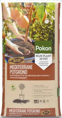 Pokon Bio Potgrond Mediterrane Planten 45L - afbeelding 1