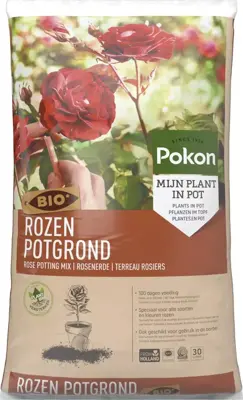 Pokon Bio Potgrond Rozen 30L - afbeelding 1