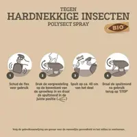 Pokon Bio Tegen Hardnekkige Insecten Polysect Spray 800ml - afbeelding 4