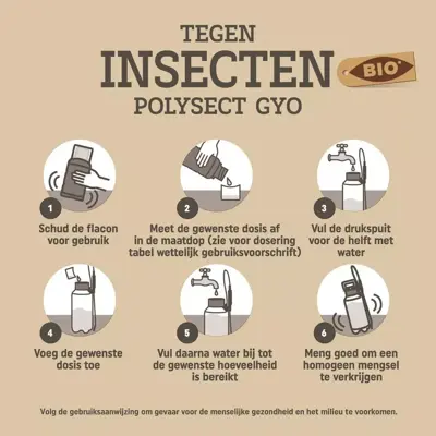 Pokon Bio Tegen Insecten Concentraat 225ml 'Polysect GYO' - afbeelding 5