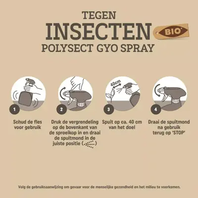 Pokon Bio Tegen Insecten Polysect GYO Spray 800ml - afbeelding 4