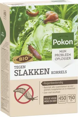 Pokon Bio Tegen Slakken Korrels 450gr - afbeelding 1