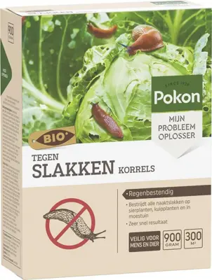 Pokon Bio Tegen Slakken Korrels 900gr - afbeelding 1