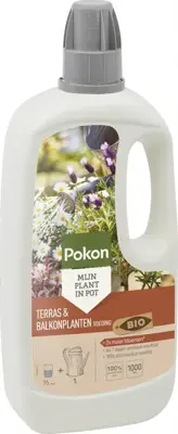 Pokon Bio Terras & Balkon Planten Voeding 1L - afbeelding 1