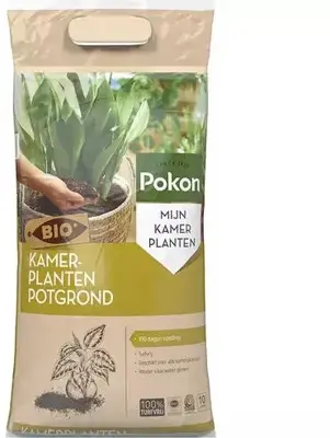 Pokon Bio Turfvrije Kamerplanten Potgrond 10L - afbeelding 2