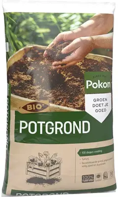 Pokon Bio Turfvrije Potgrond 30L - afbeelding 2