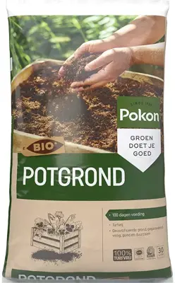 Pokon Bio Turfvrije Potgrond 30L - afbeelding 1