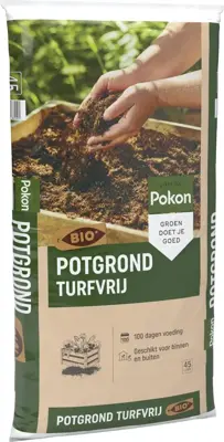 Pokon Bio Turfvrije Potgrond 45L - afbeelding 1