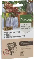Pokon Bio Vangplaatjes tegen Rouwvliegjes 15st. - afbeelding 1
