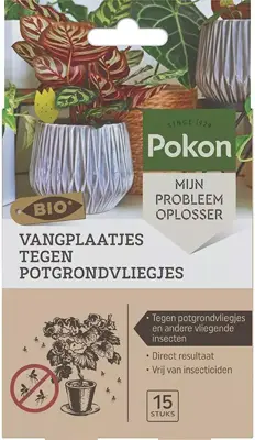 Pokon Bio Vangplaatjes tegen Rouwvliegjes 15st. - afbeelding 4