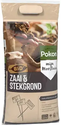 Pokon Bio Zaai & Stekgrond 10L - afbeelding 1