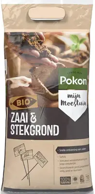 Pokon Bio Zaai & Stekgrond 10L - afbeelding 3