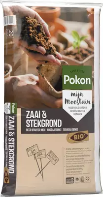 Pokon Bio Zaai & Stekgrond 20L - afbeelding 2