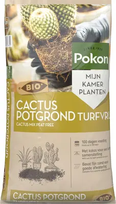 Pokon display potgrond cactus turfvrij 5l - afbeelding 1