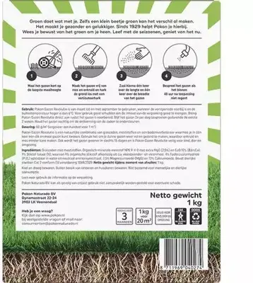 Pokon Gazon Revolutie 1kg - afbeelding 3