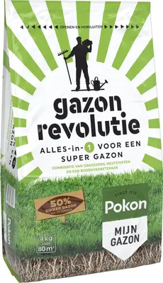 Pokon Gazon Revolutie 4kg - afbeelding 1