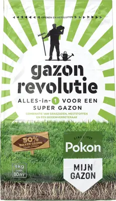Pokon Gazon Revolutie 4kg - afbeelding 2