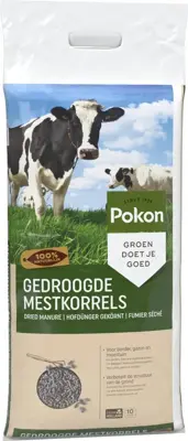 Pokon Gedroogde Mestkorrel 10kg - afbeelding 2