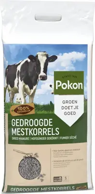 Pokon Gedroogde Mestkorrel 5kg  - afbeelding 2