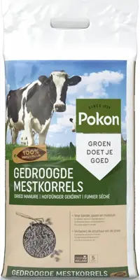 Pokon Gedroogde Mestkorrel 5kg  - afbeelding 1