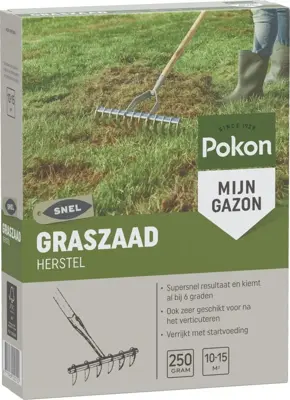 Pokon Graszaad Herstel SOS 250gr - afbeelding 3