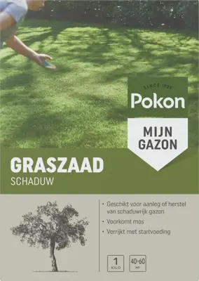 Pokon Graszaad Schaduw 1kg - afbeelding 1