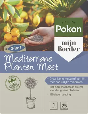 Pokon Mediterrane Planten Mest 1kg - afbeelding 2