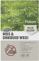 Pokon Mos en Onkruid Weg! 3-in-1 voor 25m² - afbeelding 2