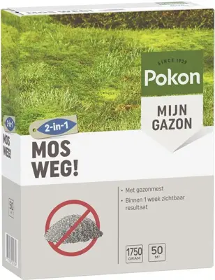 Pokon Mos Weg! 1,75kg voor 50m² - afbeelding 1