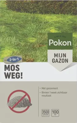 Pokon Mos Weg! 3,5kg voor 100m² - afbeelding 1