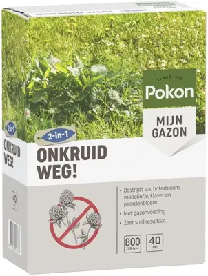 Pokon Onkruid Weg! 800gr voor 40m² - afbeelding 1