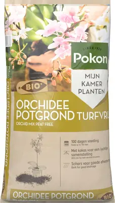 Pokon potgrond orchidee bio turfvrij 5l - afbeelding 1