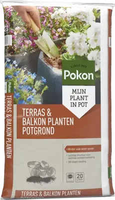 Pokon Potgrond Terras & Balkon Planten 20L - afbeelding 3