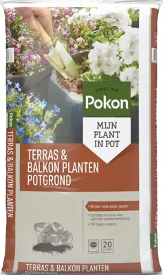 Pokon Potgrond Terras & Balkon Planten 20L - afbeelding 1