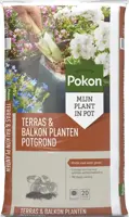 Pokon Potgrond Terras & Balkon Planten 20L - afbeelding 1