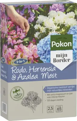 Pokon Rhododendron, Hortensia & Azalea Mest 2,5kg - afbeelding 2