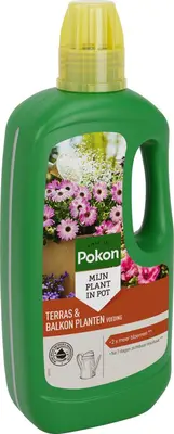 Pokon Terras & Balkon Planten Voeding – Voor Diepgroene Bladeren en Uitbundige Bloei - afbeelding 1